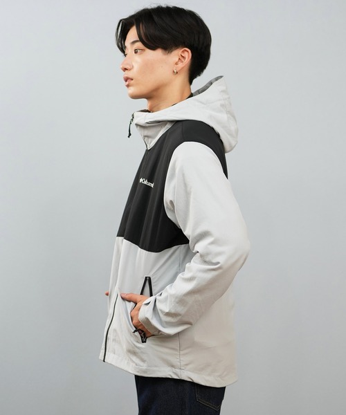 Columbia(コロンビア)の「columbia/コロンビア 撥水加工布帛ジャケット XE9226(マウンテンパーカー・メンズ・ブラック/ブルーグレー/カーキ/ダークブラウン・S/M/L/XL)」の6枚目の写真