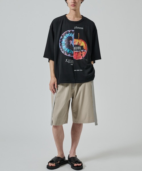 SHAREEF(シャリーフ)の「【SHAREEF】APPLE×TALTE TEE(Tシャツ/カットソー・メンズ・ブラック/ホワイト・1/2)」の14枚目の写真
