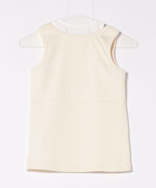 Knuth Marf（クヌースマーフ）の「Knuth Marf 2piece layered logo tank top（タンクトップ・レディース・オフホワイト/ブラック・FREE）」の3枚目の写真