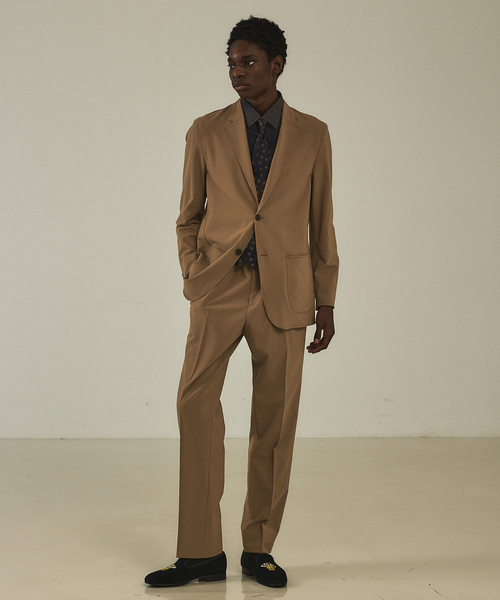 DESIGNWORKS（デザインワークス）の「【セットアップ対応】ハイパーストレッチ エリミネート ジャケット / 防シワ / ウォッシャブル（テーラードジャケット・メンズ・ネイビー/キャメル・44/46/48/50）」の7枚目の写真