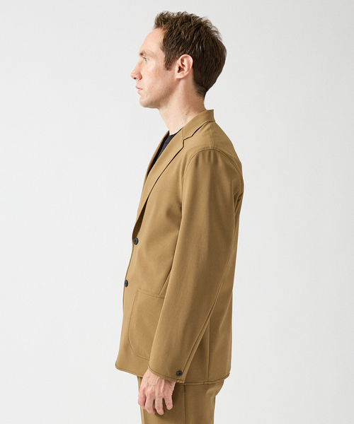 DESIGNWORKS（デザインワークス）の「【セットアップ対応】ハイパーストレッチ エリミネート ジャケット / 防シワ / ウォッシャブル（テーラードジャケット・メンズ・ネイビー/キャメル・44/46/48/50）」の5枚目の写真