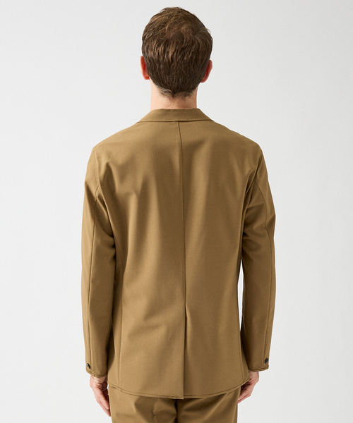 DESIGNWORKS（デザインワークス）の「【セットアップ対応】ハイパーストレッチ エリミネート ジャケット / 防シワ / ウォッシャブル（テーラードジャケット・メンズ・ネイビー/キャメル・44/46/48/50）」の4枚目の写真