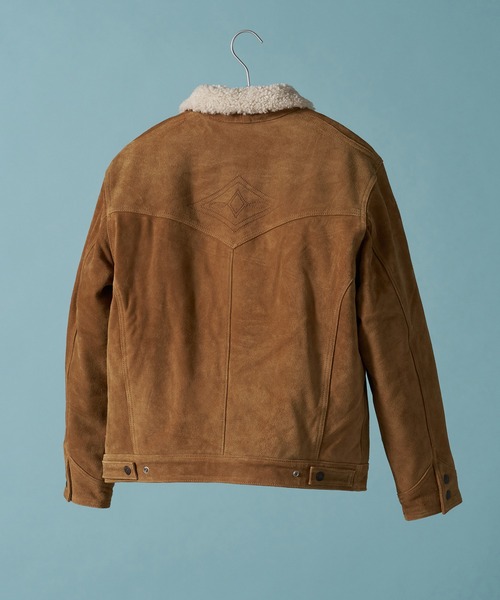 Levi’s suede trucker リーバイス スウェード トラッカー M Levi's/リーバイス LEVI'S(R) LEATHER COLLECTION WESTERN SUEDE