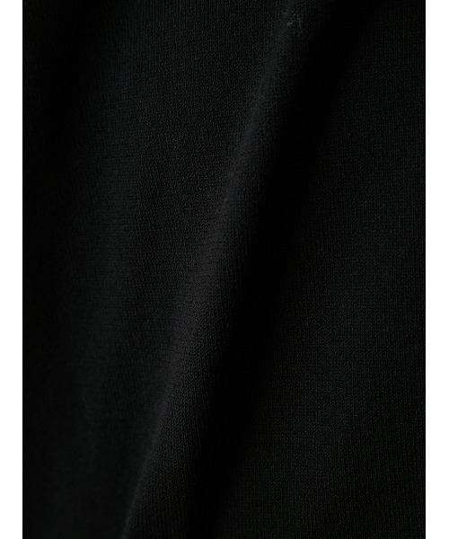 AOURE(アウール)の「パイルニットショートスリーブ(ニット/セーター・メンズ・ブラック/オフホワイト/ミント・MEDIUM/LARGE/SMALL)」の4枚目の写真