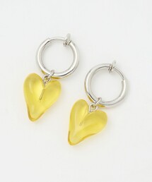 CITEN（シテン）の「＜CITEN＞カラバリクリアハートイヤリング（イヤリング）」