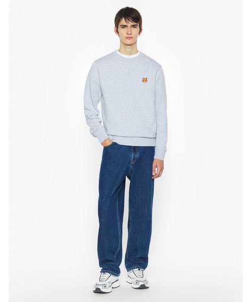 Maison Kitsune（メゾンキツネ）の「FOX HEAD REGULAR SWEATSHIRT（スウェット・メンズ・ブラック/ネイビー/モスグリーン/グレー・XS/L/M/XL/S）」の20枚目の写真