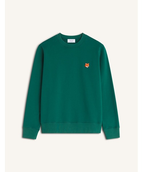 Maison Kitsune（メゾンキツネ）の「FOX HEAD REGULAR SWEATSHIRT（スウェット・メンズ・ブラック/ネイビー/モスグリーン/グレー・XS/L/M/XL/S）」の5枚目の写真