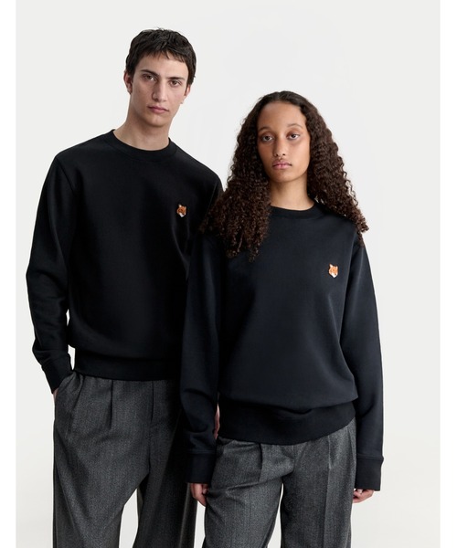 Maison Kitsune（メゾンキツネ）の「FOX HEAD REGULAR SWEATSHIRT（スウェット・メンズ・ブラック/ネイビー/モスグリーン/グレー・XS/L/M/XL/S）」の16枚目の写真