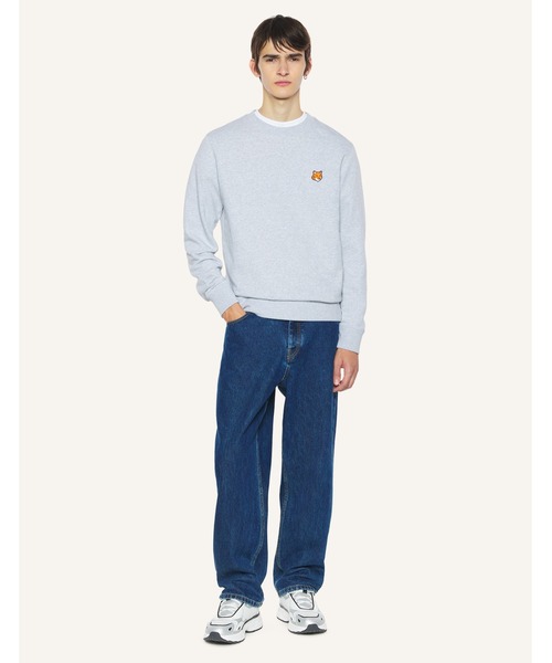Maison Kitsune（メゾンキツネ）の「FOX HEAD REGULAR SWEATSHIRT（スウェット・メンズ・ブラック/ネイビー/モスグリーン/グレー・XS/L/M/XL/S）」の20枚目の写真