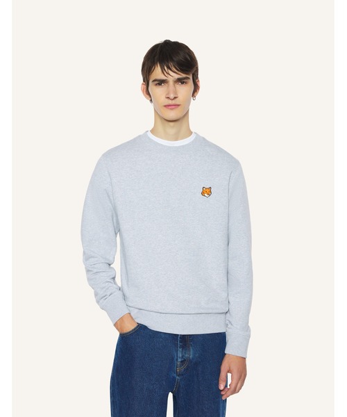 Maison Kitsune（メゾンキツネ）の「FOX HEAD REGULAR SWEATSHIRT（スウェット・メンズ・ブラック/ネイビー/モスグリーン/グレー・XS/L/M/XL/S）」の21枚目の写真