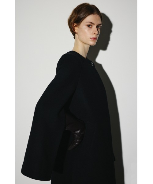 RIM.ARK（リムアーク）の「Collarless mode long CT カラーレスモードロングコート（ノーカラーコート・レディース・ブラック/チャコールグレー/ネイビー・36/38）」の22枚目の写真