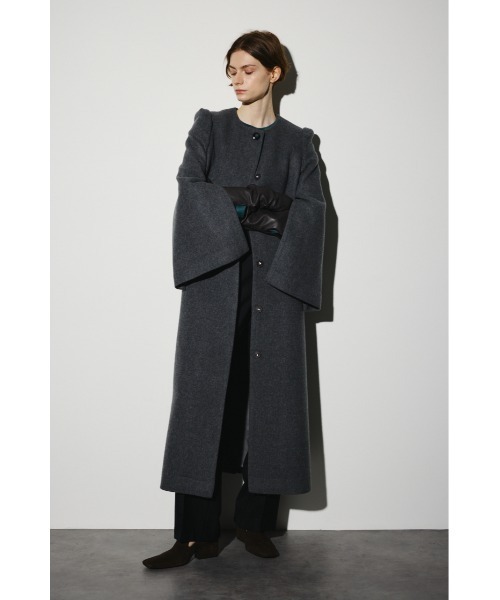 即完新品未着用タグ付き RIM.ARK リムアークコート 黒 ブラック RIM.ARK（リムアーク）の「T-lock corduroy maxi JK ティーロック