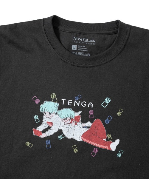 TENGA(テンガ)の「【TENGA×ボブa.k.aえんちゃん】PLAY GAME Tシャツ_02 スモークブラック(Tシャツ/カットソー・メンズ・スモーク・X-LARGE/LARGE/MEDIUM)」の3枚目の写真