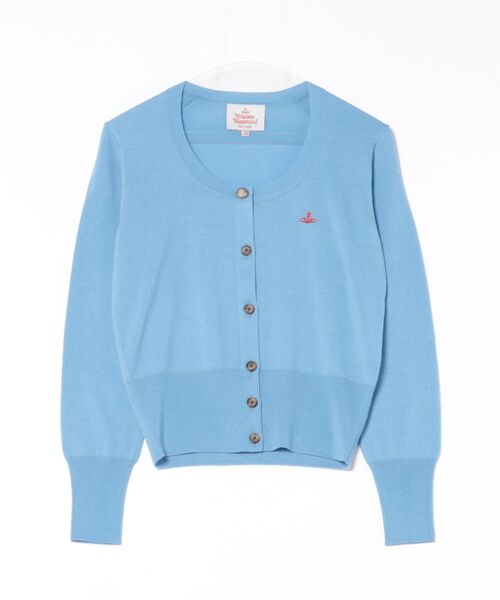 ﾌｧｲﾝｳｰﾙﾍﾞｰｼｯｸﾗｳﾝﾄﾞﾈｯｸｶｰﾃﾞｨｶﾞﾝ（カーディガン/ボレロ）｜Vivienne