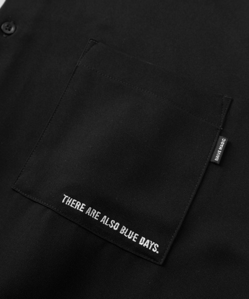 SlashDate(スラッシュデイト)の「【70】 接触冷感 ナチュラルストレッチ ルーズサイズ バックプリントシャツ(シャツ/ブラウス・メンズ・ホワイト系その他3/ベージュ系その他/ブラック/ホワイト系その他/ホワイト/ブルー系その他/ミント/ベージュ/ホワイト系その他2・M/L)」の14枚目の写真
