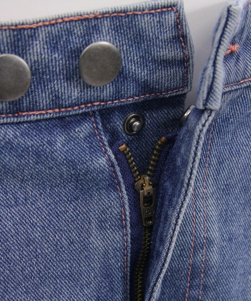 CLEAR BASIC（クリアベーシック）の「【低身長用サイズ有】デニムフレアロングスカート [着回し力抜群 大人 カジュアル]≪SS新作≫（デニムスカート・レディース・ブラック/ブルー・PS/S/M）」の22枚目の写真