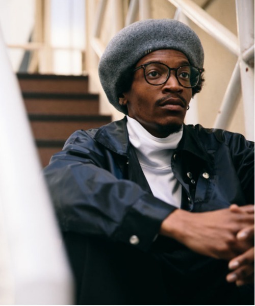 HUNTISM（ハンティズム）の「Beret（ハンチング/ベレー帽・メンズ・グレー/ブラック・ONE SIZE）」の2枚目の写真