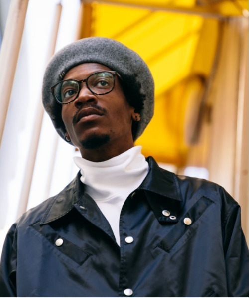 HUNTISM（ハンティズム）の「Beret（ハンチング/ベレー帽・メンズ・グレー/ブラック・ONE SIZE）」の3枚目の写真