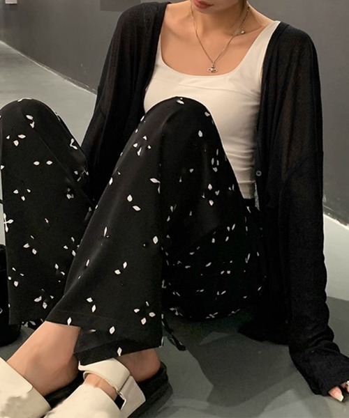Miniministore(ミニミニストア)の「サマーカーディガンレディース夏服 羽織り(カーディガン/ボレロ・レディース・グレー/ブラック・M/L)」の15枚目の写真