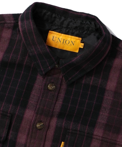 UNION（UNION TOKYO）（ユニオン）の「UNION TOKYO NICHOLLS SHIRT ユニオントーキョー シャツ（シャツ/ブラウス・メンズ・パープル/ネイビー・XL/S/M/L）」の20枚目の写真