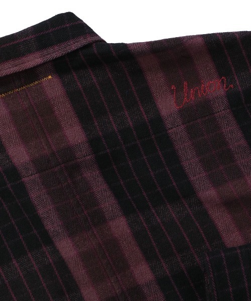 UNION（UNION TOKYO）（ユニオン）の「UNION TOKYO NICHOLLS SHIRT ユニオントーキョー シャツ（シャツ/ブラウス・メンズ・パープル/ネイビー・XL/S/M/L）」の21枚目の写真