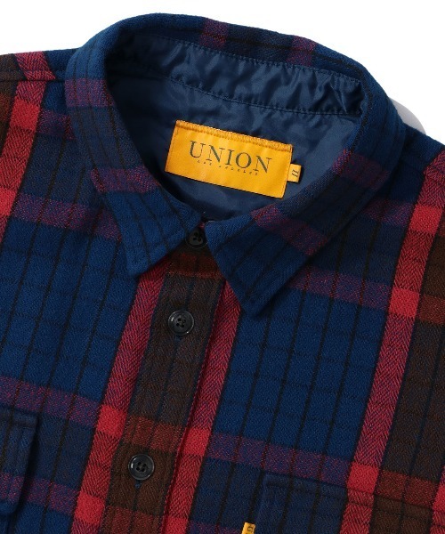 UNION（UNION TOKYO）（ユニオン）の「UNION TOKYO NICHOLLS SHIRT ユニオントーキョー シャツ（シャツ/ブラウス・メンズ・パープル/ネイビー・XL/S/M/L）」の16枚目の写真