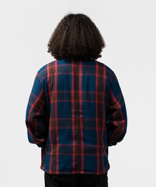 UNION（UNION TOKYO）（ユニオン）の「UNION TOKYO NICHOLLS SHIRT ユニオントーキョー シャツ（シャツ/ブラウス・メンズ・パープル/ネイビー・XL/S/M/L）」の10枚目の写真