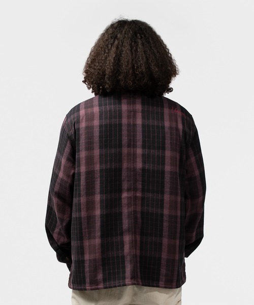 UNION（UNION TOKYO）（ユニオン）の「UNION TOKYO NICHOLLS SHIRT ユニオントーキョー シャツ（シャツ/ブラウス・メンズ・パープル/ネイビー・XL/S/M/L）」の8枚目の写真