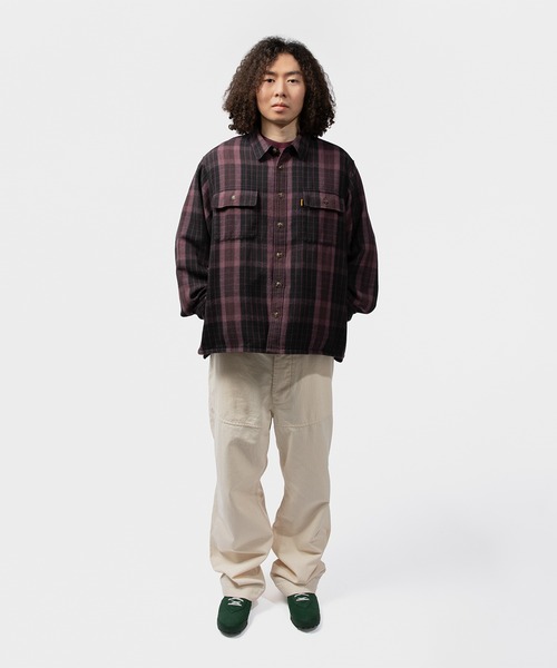 UNION（UNION TOKYO）（ユニオン）の「UNION TOKYO NICHOLLS SHIRT ユニオントーキョー シャツ（シャツ/ブラウス・メンズ・パープル/ネイビー・XL/S/M/L）」の11枚目の写真