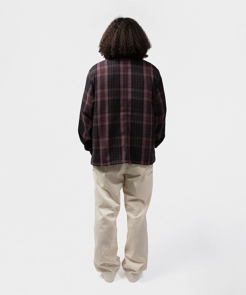 UNION（UNION TOKYO）（ユニオン）の「UNION TOKYO NICHOLLS SHIRT ユニオントーキョー シャツ（シャツ/ブラウス・メンズ・パープル/ネイビー・XL/S/M/L）」の12枚目の写真