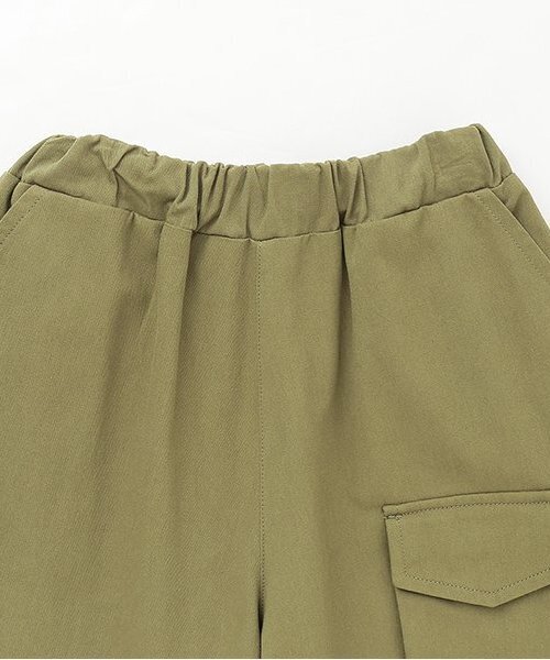 b・ROOM（ビールーム）の「【MNCM】ワイドワイドカーゴパンツ（その他パンツ・キッズ・カーキ/アイボリー/チャコール/ベージュ系その他・140cm/110cm/130cm/150cm/120cm）」の16枚目の写真