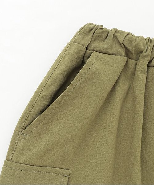 b・ROOM（ビールーム）の「【MNCM】ワイドワイドカーゴパンツ（その他パンツ・キッズ・カーキ/アイボリー/チャコール/ベージュ系その他・140cm/110cm/130cm/150cm/120cm）」の18枚目の写真