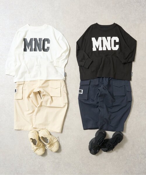 b・ROOM（ビールーム）の「【MNCM】ワイドワイドカーゴパンツ（その他パンツ・キッズ・カーキ/アイボリー/チャコール/ベージュ系その他・140cm/110cm/130cm/150cm/120cm）」の9枚目の写真