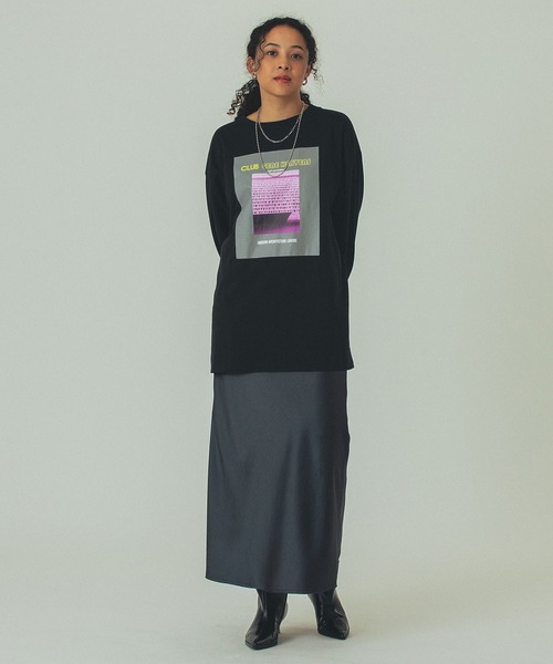 セール】(GENE HEAVENS)PHOTO LONG SLEEVE TEE（Tシャツ/カットソー