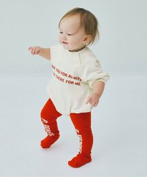 p.premier | 家族お揃いでイロチ買いしたいロゴロンパース リンク(ロンパース)