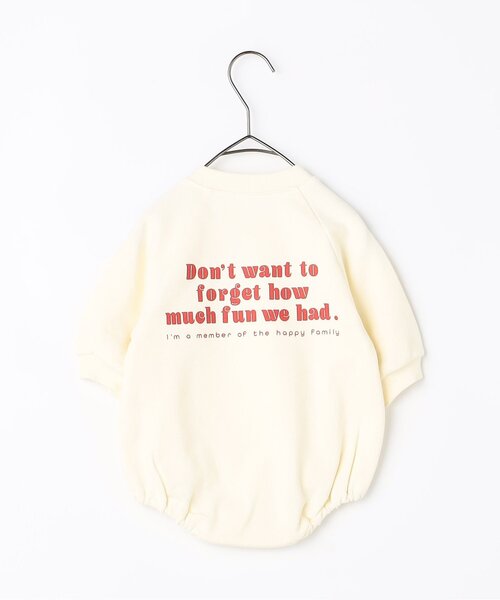 家族お揃いでイロチ買いしたいロゴロンパース リンク（ロンパース）｜p