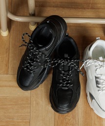 GLOBAL WORK | 撥水厚底スニーカー/595573(スニーカー)