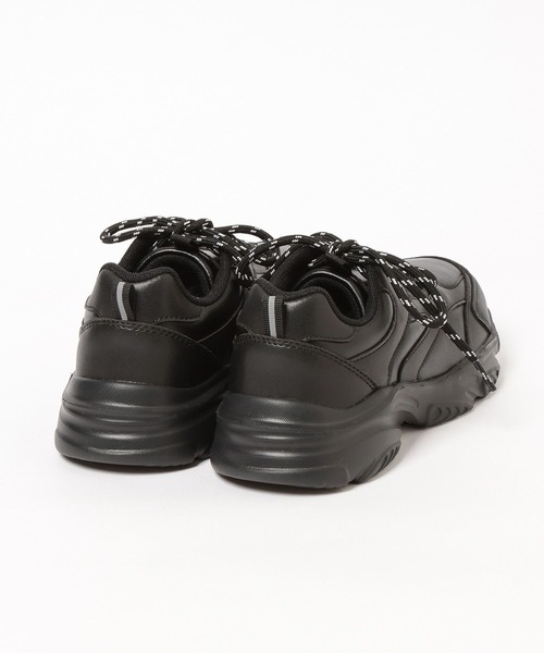 GLOBAL WORK（グローバルワーク）の「撥水厚底スニーカー/595573（スニーカー・キッズ・オフホワイト/ブラック・20cm/21cm/22cm/23cm/24cm）」の4枚目の写真