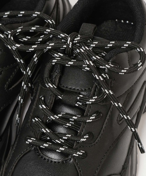 GLOBAL WORK（グローバルワーク）の「撥水厚底スニーカー/595573（スニーカー・キッズ・オフホワイト/ブラック・20cm/21cm/22cm/23cm/24cm）」の10枚目の写真