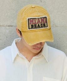 ALL RUNS（オールランズ）の「ヴィンテージライク クラッシュ加工キャップ（キャップ）」