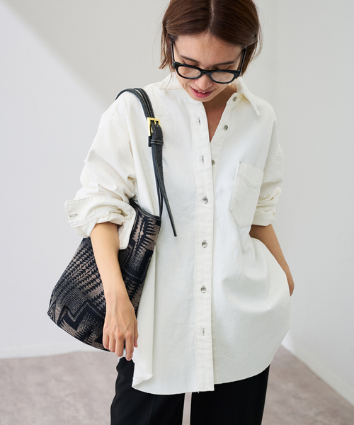 美品 24AW / FRAMeWORK ≪ 追加 ≫ denim シャツ ≪追加≫denimシャツ（シャツ/ブラウス）｜FRAMeWORK（フレーム