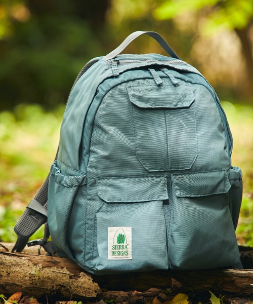 SIERRA DESIGNS（シェラデザイン）の「【2025年秋冬新作】60/40 3 MT POCKET DAYPACK（バックパック/リュック・メンズ・タン/グリーン/ダークネイビー/ブラック/サックスブルー/セージグリーン・ONE SIZE）」の6枚目の写真