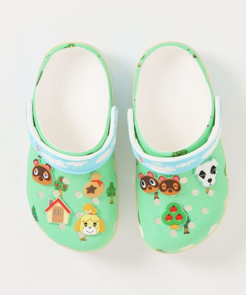 crocs クロックス 18-21 ANIMALCROSSCLASSICCLOG K キッズ