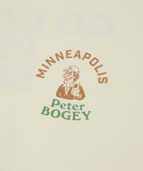 penguin BY MUNSINGWEAR(ペンギン バイ マンシングウェア)の「【BOGEY MAN】LONG T-SHIRT(Tシャツ/カットソー・メンズ・ホワイト/ブラック・XL/S/M/L)」の5枚目の写真