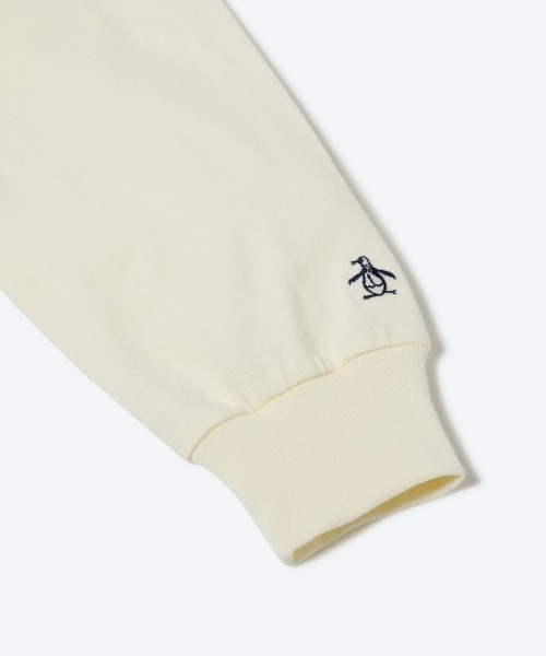 penguin BY MUNSINGWEAR(ペンギン バイ マンシングウェア)の「【BOGEY MAN】LONG T-SHIRT(Tシャツ/カットソー・メンズ・ホワイト/ブラック・XL/S/M/L)」の6枚目の写真