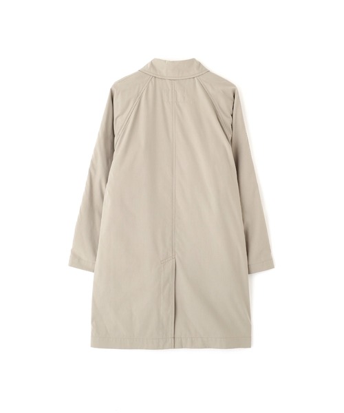 MHL.（エムエイチエル）の「WORN COTTON NYLON（ステンカラーコート・メンズ・ブラック/ベージュ・SMALL/MEDIUM/LARGE）」の9枚目の写真