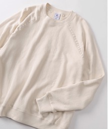 JEMORGAN（ジェーイーモーガン）の「【87】【JEMORGAN/ジェーイーモーガン】柔編み ラグラン クルーネック スウェット（スウェット）」