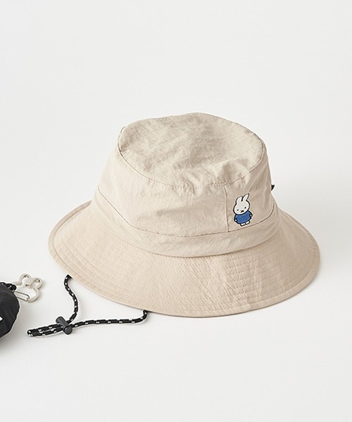 studio CLIP（スタディオクリップ）の「パッカブルハット[Dick Brunaコラボ]（ハット・レディース・ベージュ/ブラック・FREE）」の2枚目の写真