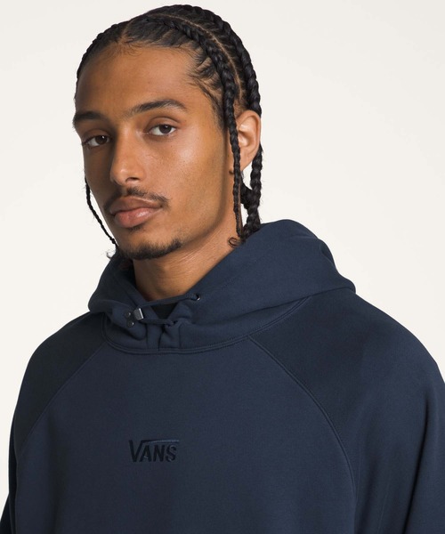 VANS（バンズ）の「VANS PREMIUM フーディー / Premium Standards Hoodie Fleec VN000GZ1D6Q1（パーカー・メンズ・ネイビー・XX-LARGE/X-LARGE/SMALL/MEDIUM/LARGE）」の10枚目の写真