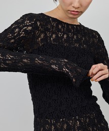 ROPE' | ストレッチレースカットソー/イージーケア(Tシャツ/カットソー)